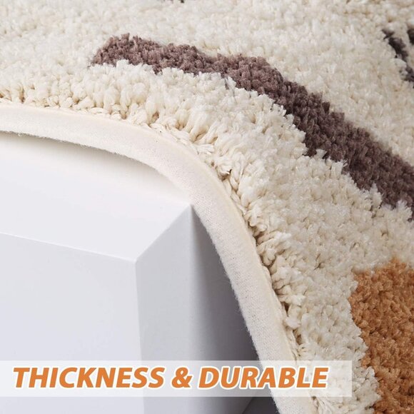 Soft Kitty Cat Bath Mat, Japanese kawaii style neko, Cat Lady, Cat Lover Gift - Picture 3 of 7